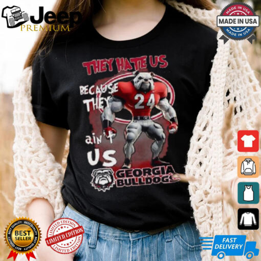 They Hate Us Because They Ain’t Us Georgia Bulldogs Character Shirt