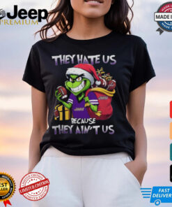 They Hate Us Because They Ain’t Us Grinch X James Madison Dukes Christmas 2024 Shirt