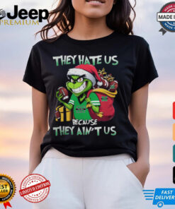 They Hate Us Because They Ain’t Us Grinch X Marshall Thundering Herd Christmas 2024 Shirt