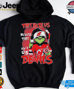 They Hate Us Because They Ain’t Us Grinch X New Jersey Devils Christmas Shirt