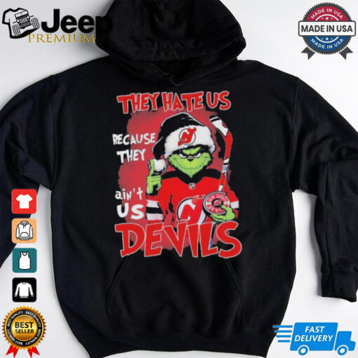 They Hate Us Because They Ain’t Us Grinch X New Jersey Devils Christmas Shirt