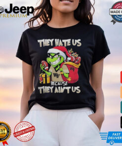 They Hate Us Because They Ain’t Us Grinch X Wake Forest Demon Deacons Football Christmas Shirt