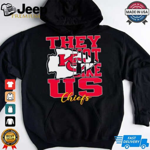 They Not Like Us Kansas City Chiefs Nfl Football shirt