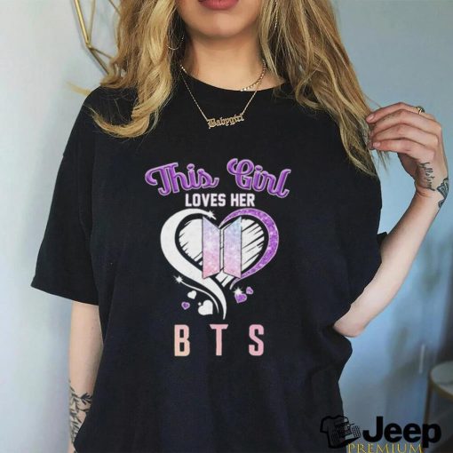 This Girl Loves Her BTS Heart Diamonds shirt