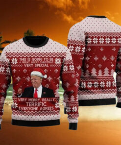 This Is Going To Be A Great Trump Christmas Sweater