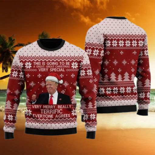 This Is Going To Be A Great Trump Christmas Sweater