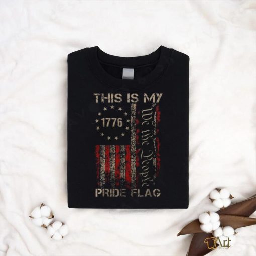 This Is My Pride Flag Usa American 4Th Of July Patriotic Men’s T shirt