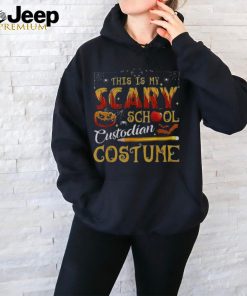 This Is My Scary School Custodian Costume Funny Halloween Kid T Shirt