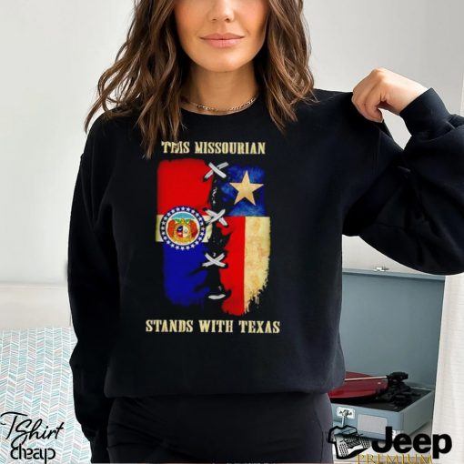 This Missourian stands with Texas shirt