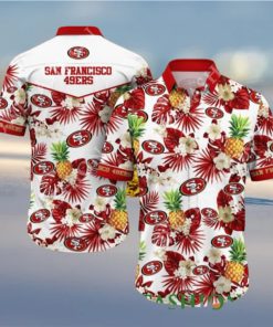 This Summer San Francisco 49ers NFL American Flag Print Hawaiian Shirt 2024