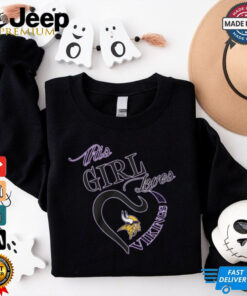 This girl love Vikings shirt
