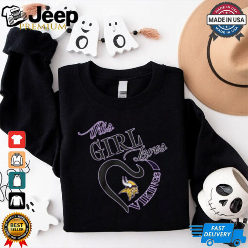 This girl love Vikings shirt