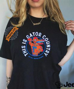 This is Gator Country ben hill griffin stadium football shirt