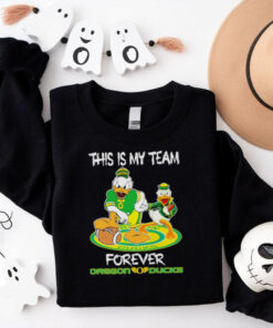 This is my team forever Oregon Ducks football 2024 shirt