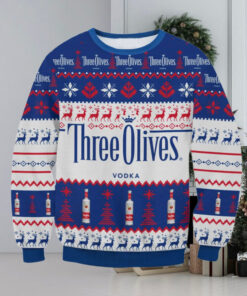 Three Olives Vodka Ugly Sweater