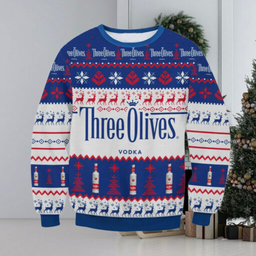 Three Olives Vodka Ugly Sweater