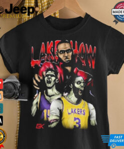 Thriller x Lakeshow Los Angeles Lakers NBA Graphic 2024 t shirt