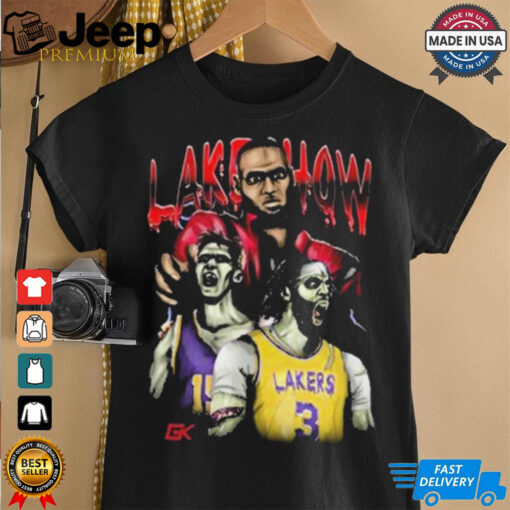 Thriller x Lakeshow Los Angeles Lakers NBA Graphic 2024 t shirt