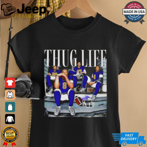 Thug Life Baltimore Ravens Players Parody shirt