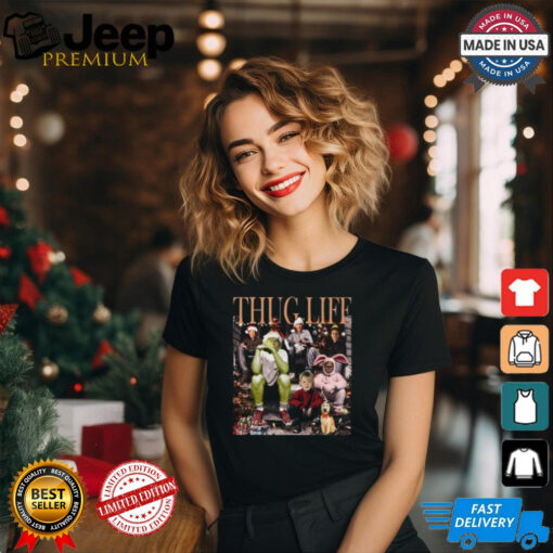 Thug Life Funny Christmas Tshirt Vintage Movie Characters Gift Retro Movie Stars Shirt M0191 T Shirt