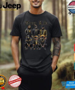 Thug Life Horror Ver Gold T Shirt