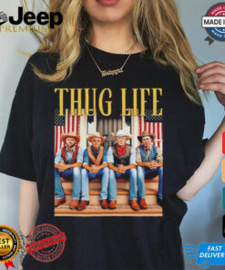 Thug Life team Trump Vance Elon Kennedy shirt