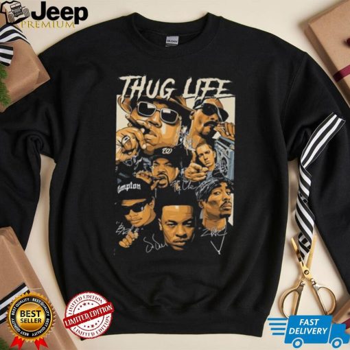 Thug life legends the clan dr. dre eazy e 2pac eminem snoop dogg shirt