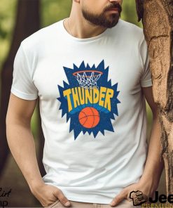 Thunder Swish basketball logo shirt