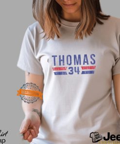 Thurman Thomas Buffalo Font Shirt