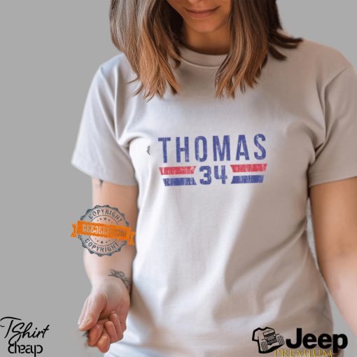 Thurman Thomas Buffalo Font Shirt