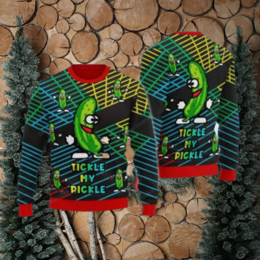 Tickle My Pickle Ugly Christmas Sweater