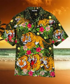 Tiger Tropical Aloha Hawaiian Shirts For Men For Women