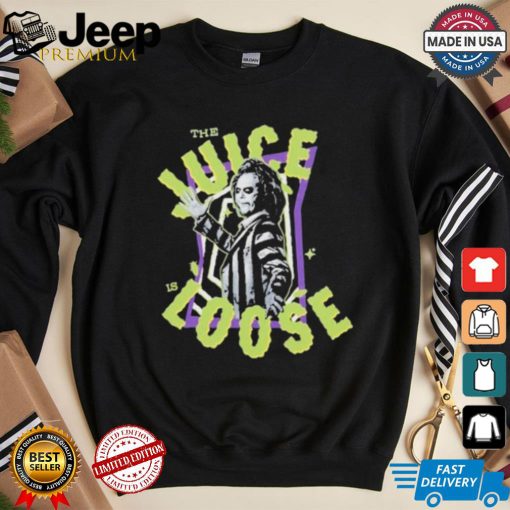 Tim Burton Daily Beetlejuice Beetlejuice The Juice Is Loose T shirt