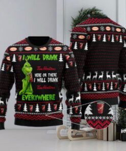 Tim Hortons Will Drink Everywhere Ugly Sweater