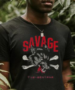 Tim Montana Savage Wolf T Shirt