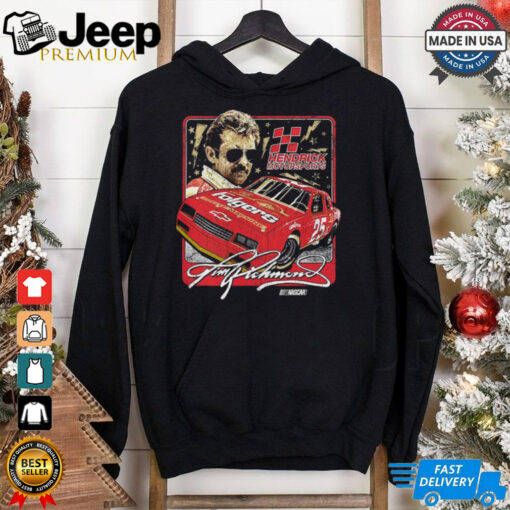 Tim Richmond Hendrick Motorsports Team Collection Black Folgers Car Tri Blend T Shirt