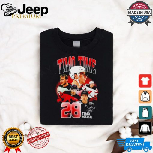 Timo Meier New Jersey Devils Timo Time signature shirt