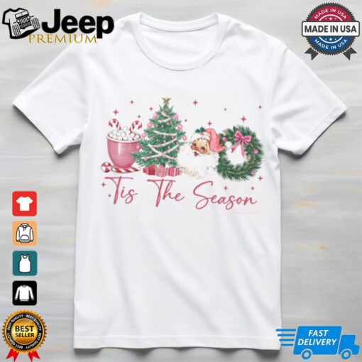 Tis The Season Comfort Colors Coquette Bow Christmas Retro Christmas Crewneck Girly Christmas Merry Christmas Shirt