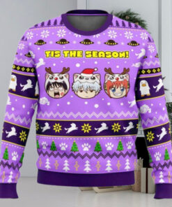 Tis The Season Gintama Ugly Christmas Sweater