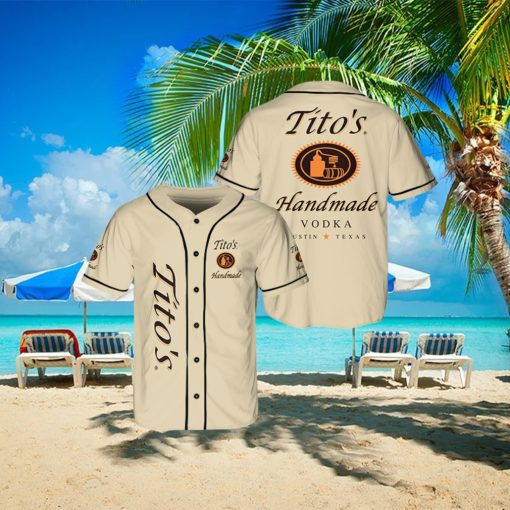 Tito’s Vodka Baseball Jersey for Beer Lovers