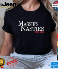 Tj Roberts Massie’s Nasties Est. 2012 t shirt