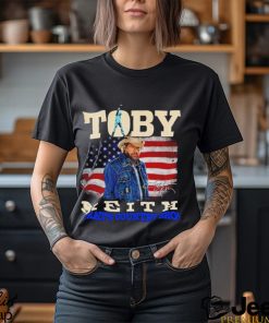 Toby Keith that’s country bro USA flag signature shirt