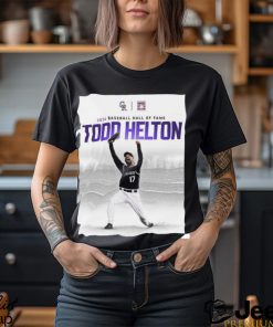 Todd Helton Is Headed To The National Baseball Hall Of Fame Home Mlb shirt