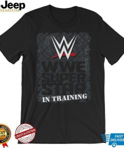 Toddler Black WWE Superstar In Training T Shirt