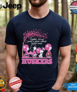 Together We Can Create A Future Without Breast Cancer Snoopy Huskers Shirt