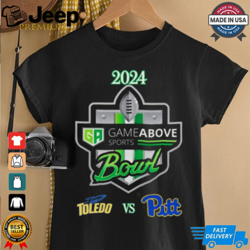 Toledo Rockets vs Pittsburgh Panthers 2024 GameAbove Sports Bowl shirt
