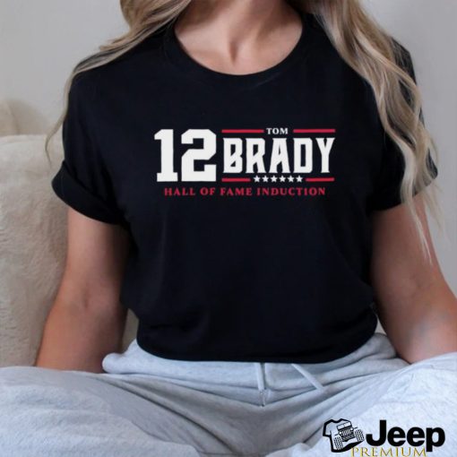 Tom Brady Patriots Hall of Fame Induction Ceremony Shirt