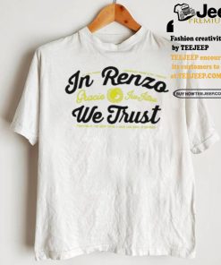 Tom Hardy Wearing In Renzo We Trust Shirt