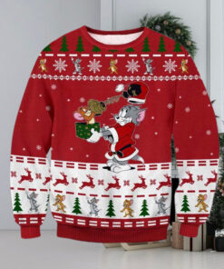 Tom & Jerry Christmas Ugly Sweater