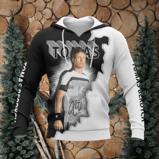 Tomas Berdych Printing Hoodie, For Men And Women